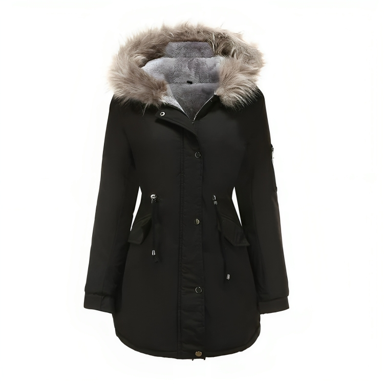 Eco-Parka Femme | Manteau d'hiver végan Écologique Durable