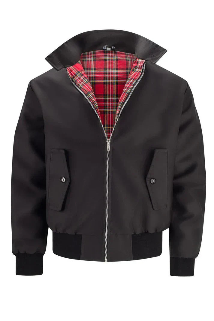 Veste homme style urbain doublure à carreaux