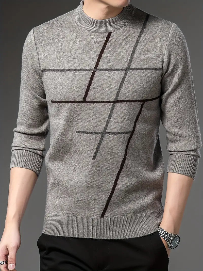 Felix - Pull col rond confortable pour homme