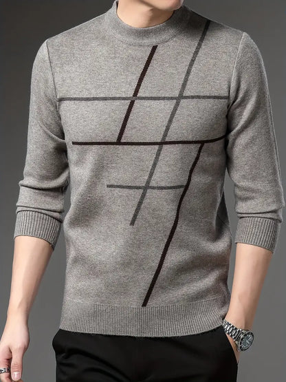 Felix - Pull col rond confortable pour homme