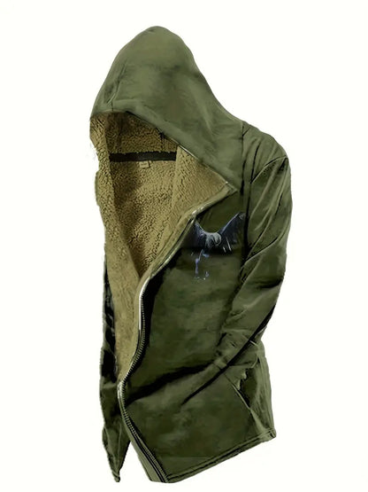 Manteau Aigle Capuche Chaud Extérieur