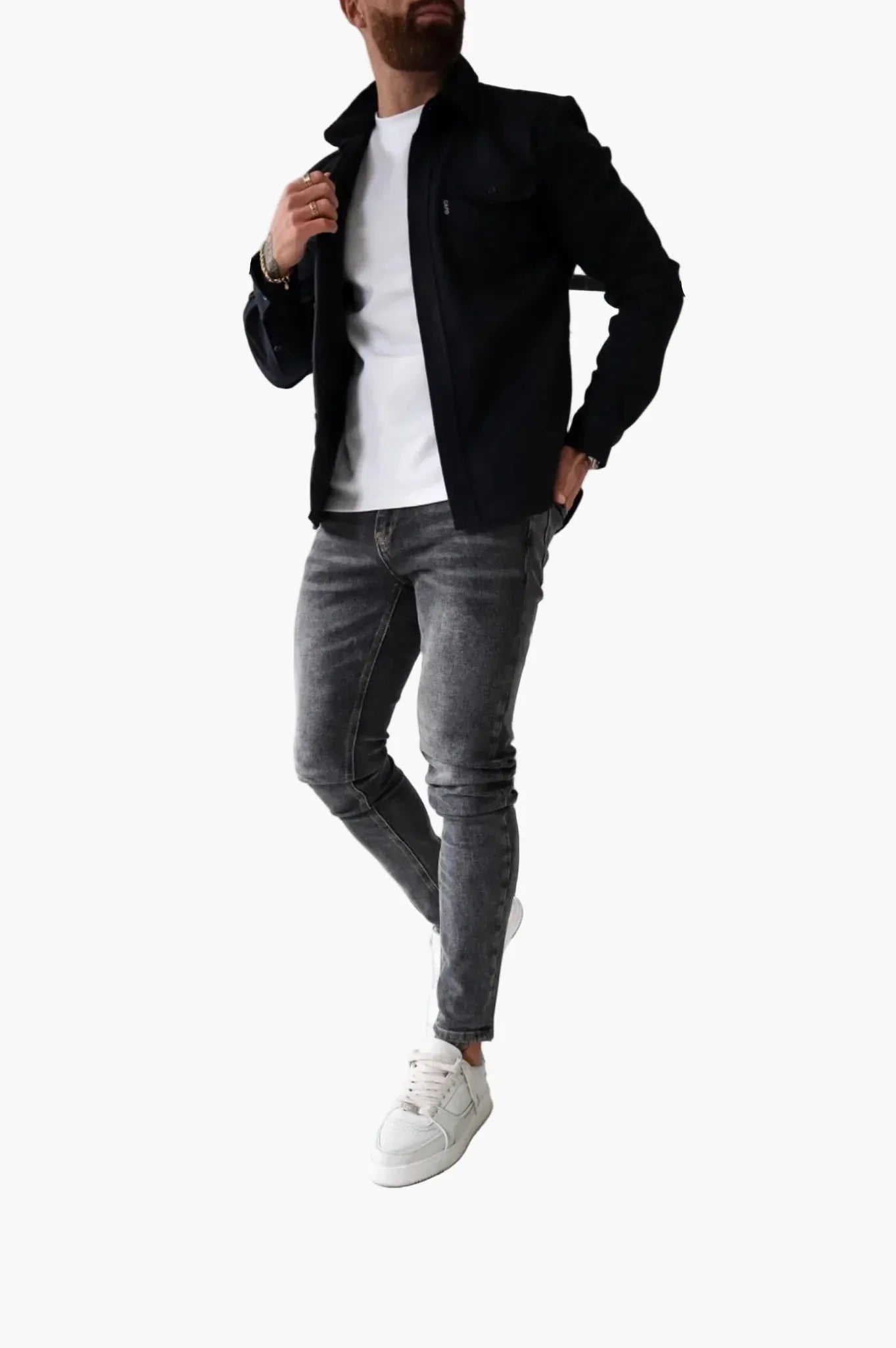 Veste-chemise stylée – Chemise moderne et polyvalente pour le quotidien