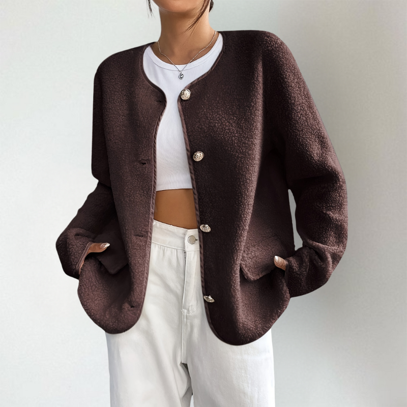 Cardigan en maille tendance, devant ouvert