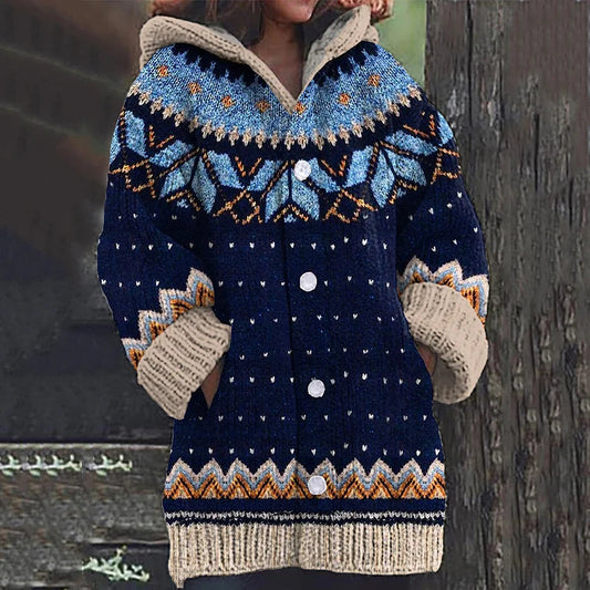 Weiche Strickjacke Damen Alltag - IdealeKleiden