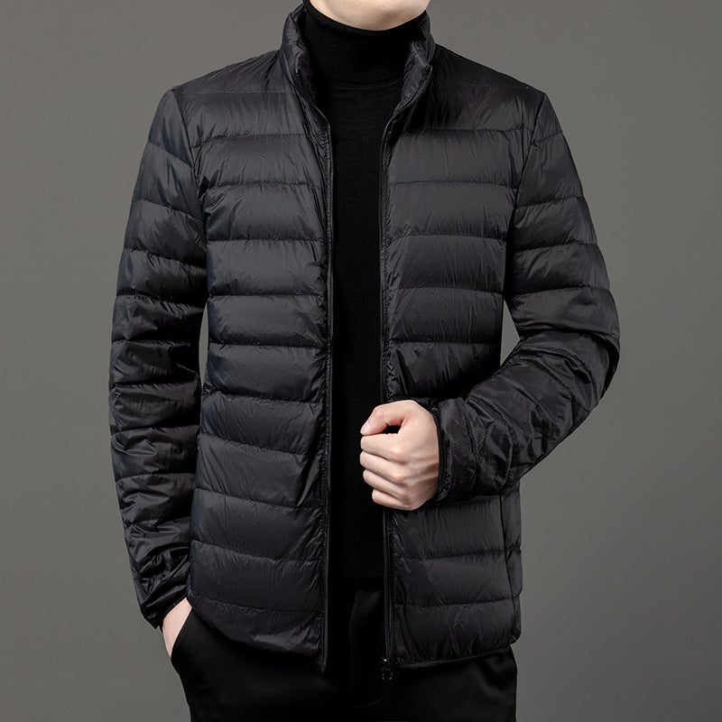 Doudoune légère zippée pour homme