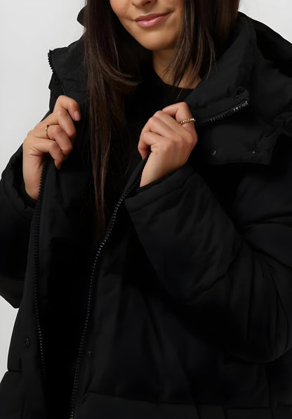 Veste d'hiver doublée chaude pour femme