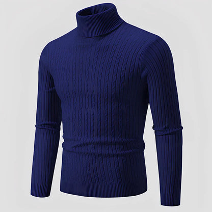 Pull col roulé élégant pour hommes Tendance