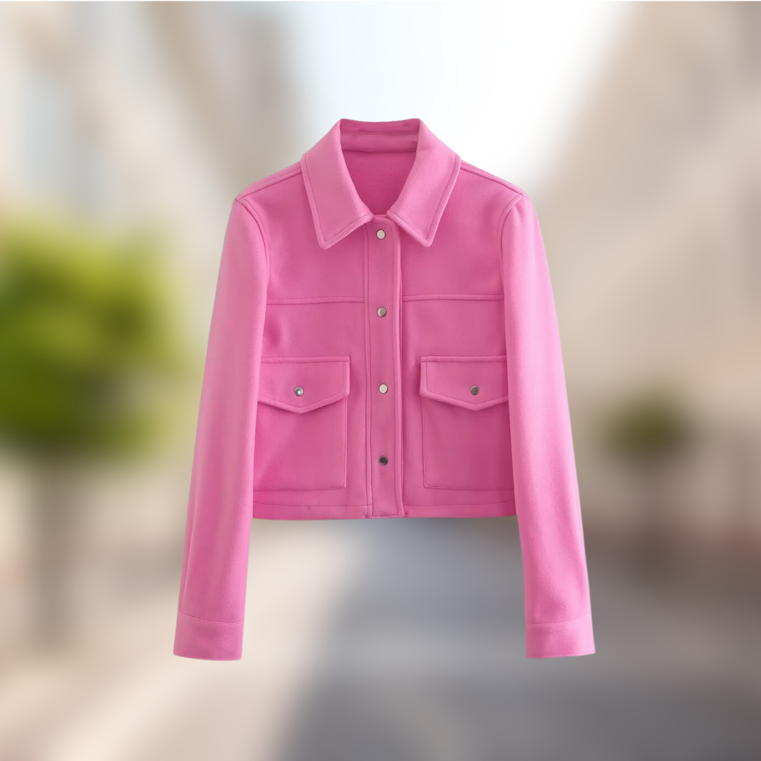 Veste en laine femme style décontracté automne
