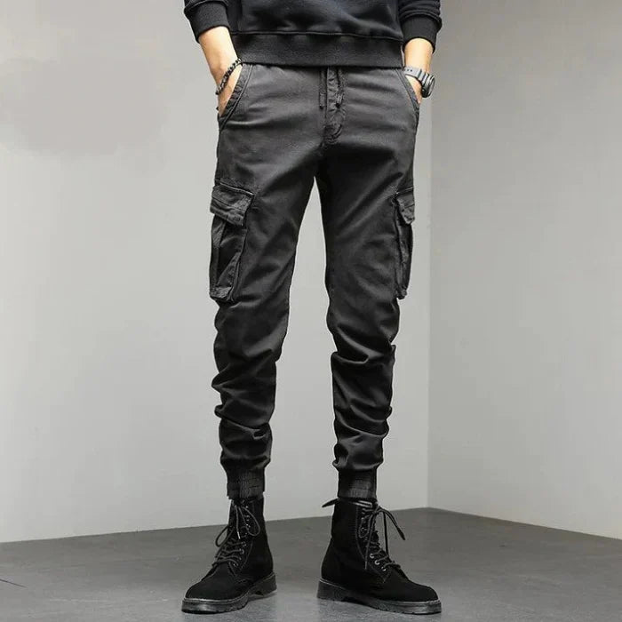 Herren Cargohose Bequem Fit - IdealeKleiden
