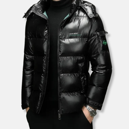 Wasserabweisende Pufferjacke Damen Reguläre Passform - IdealeKleiden