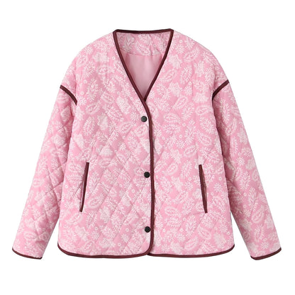 Veste patchwork élégante tendance pour femme
