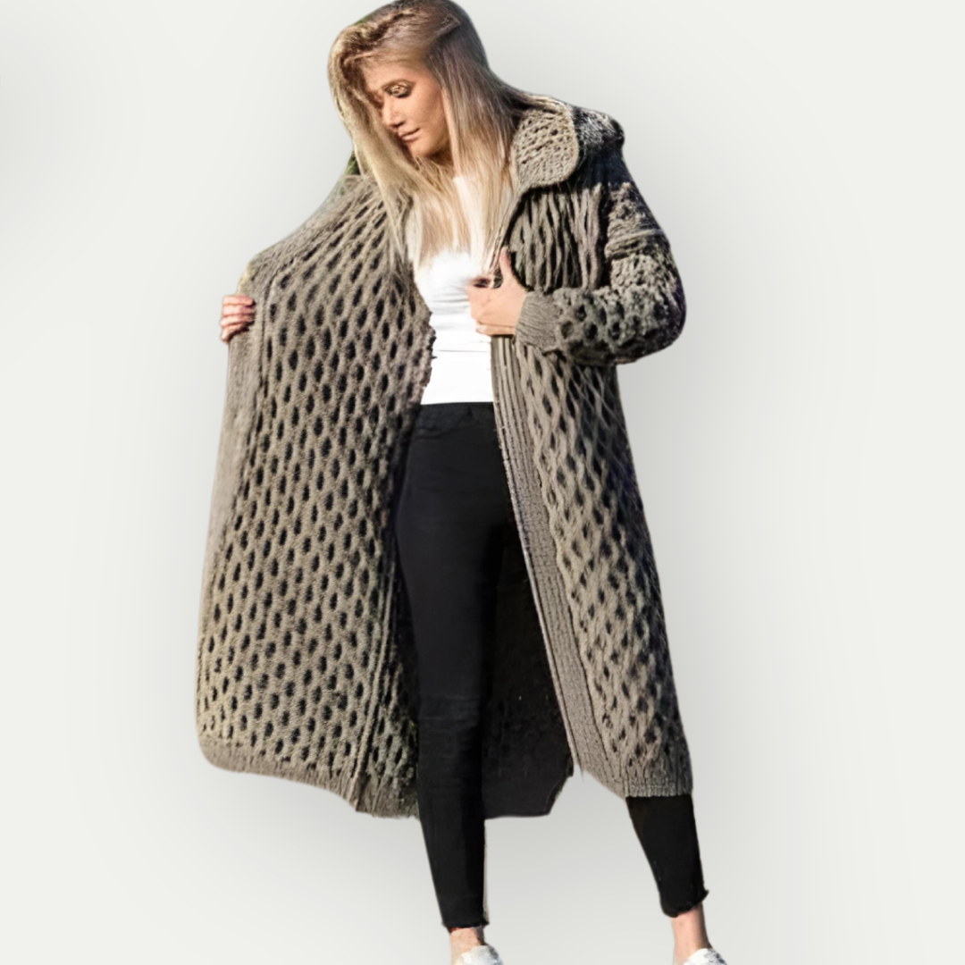 Veste à capuche femme manches longues moderne