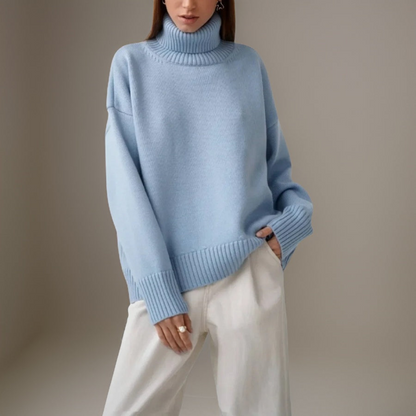 Femmes Col Roulé Chaud Hiver