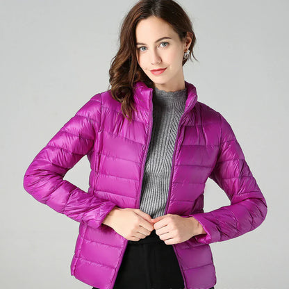 Veste pour femme imperméable Coupe ajustée Rembourrée