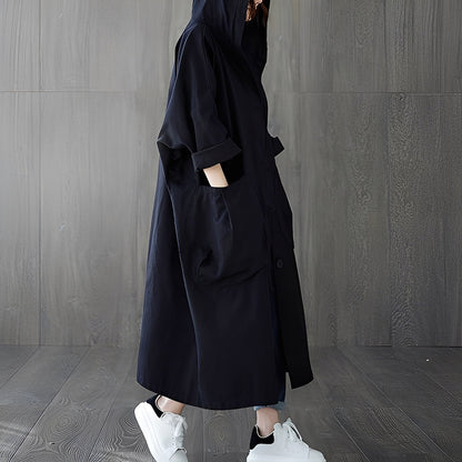 Trench-coat stylé pour femme avec des poches pratiques
