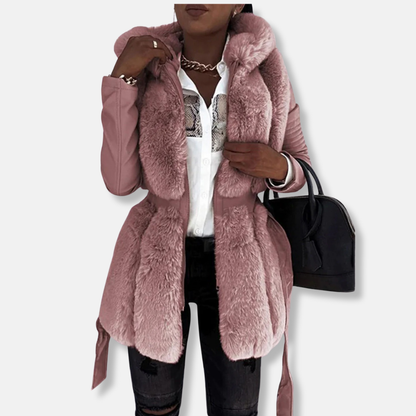 Robe élégante Femme Coupe cintrée Ceinture