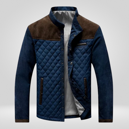 Veste d'automne homme coupe slim moderne