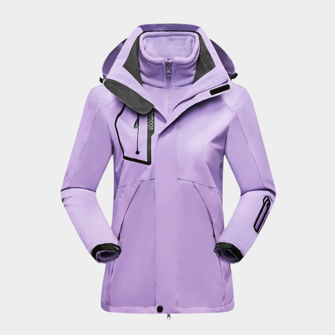 Veste Outdoor Femme Coupe-vent Pratique