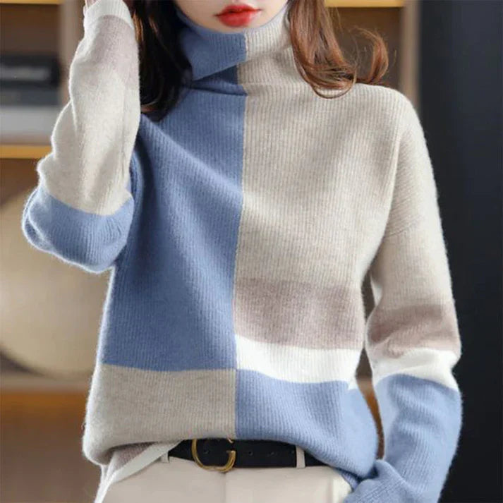 Pull roulé élégant pour femme