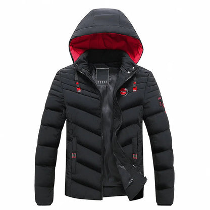 Blouson d'hiver homme chaud en duvet