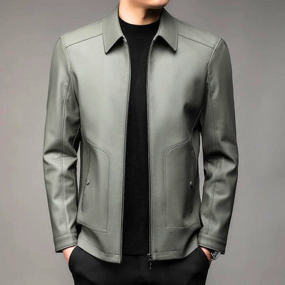 Blouson en cuir élégant pour femme