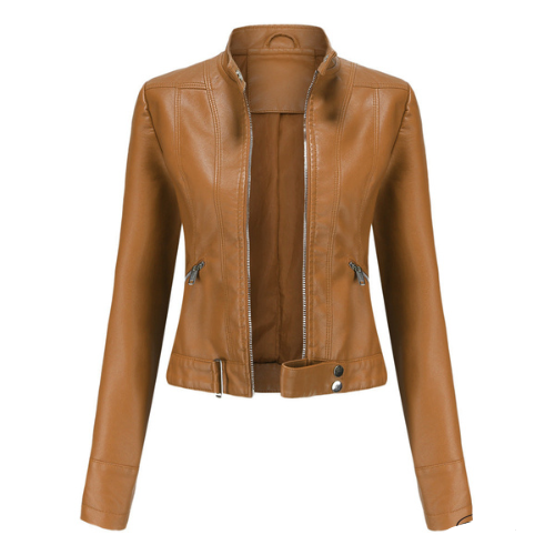 Blouson en cuir femme chic et moderne