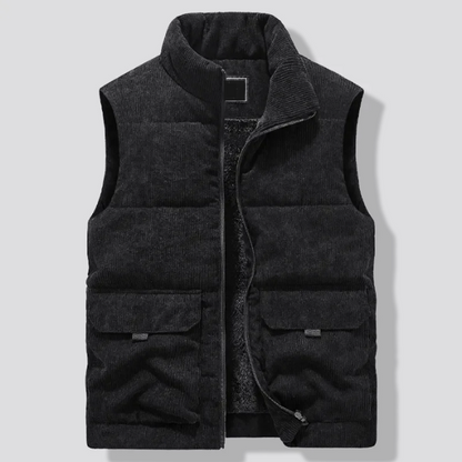 Gilet homme élégant coupe slim moderne