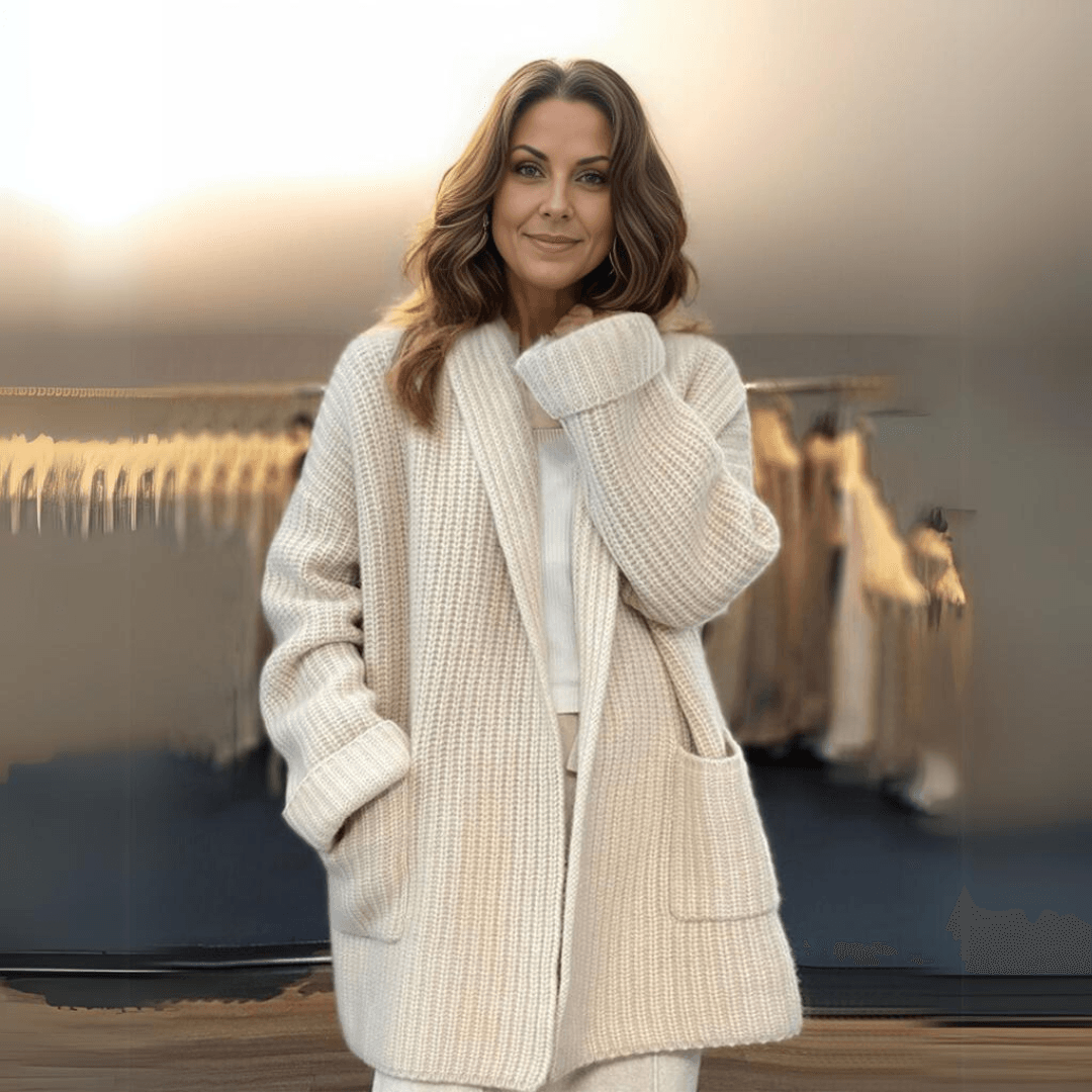 Élégance Châle Tricot Femme