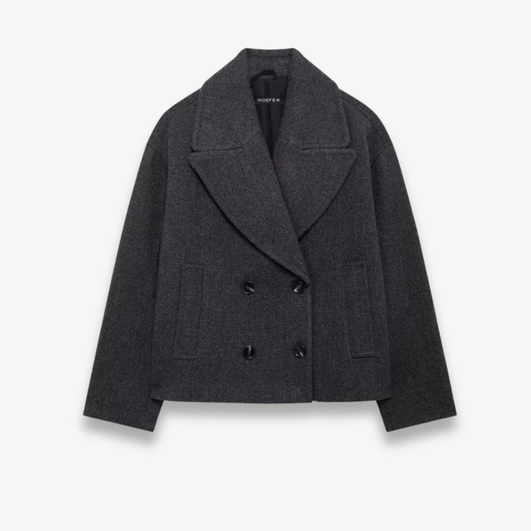 Pea coat stylé pour femme Moderne