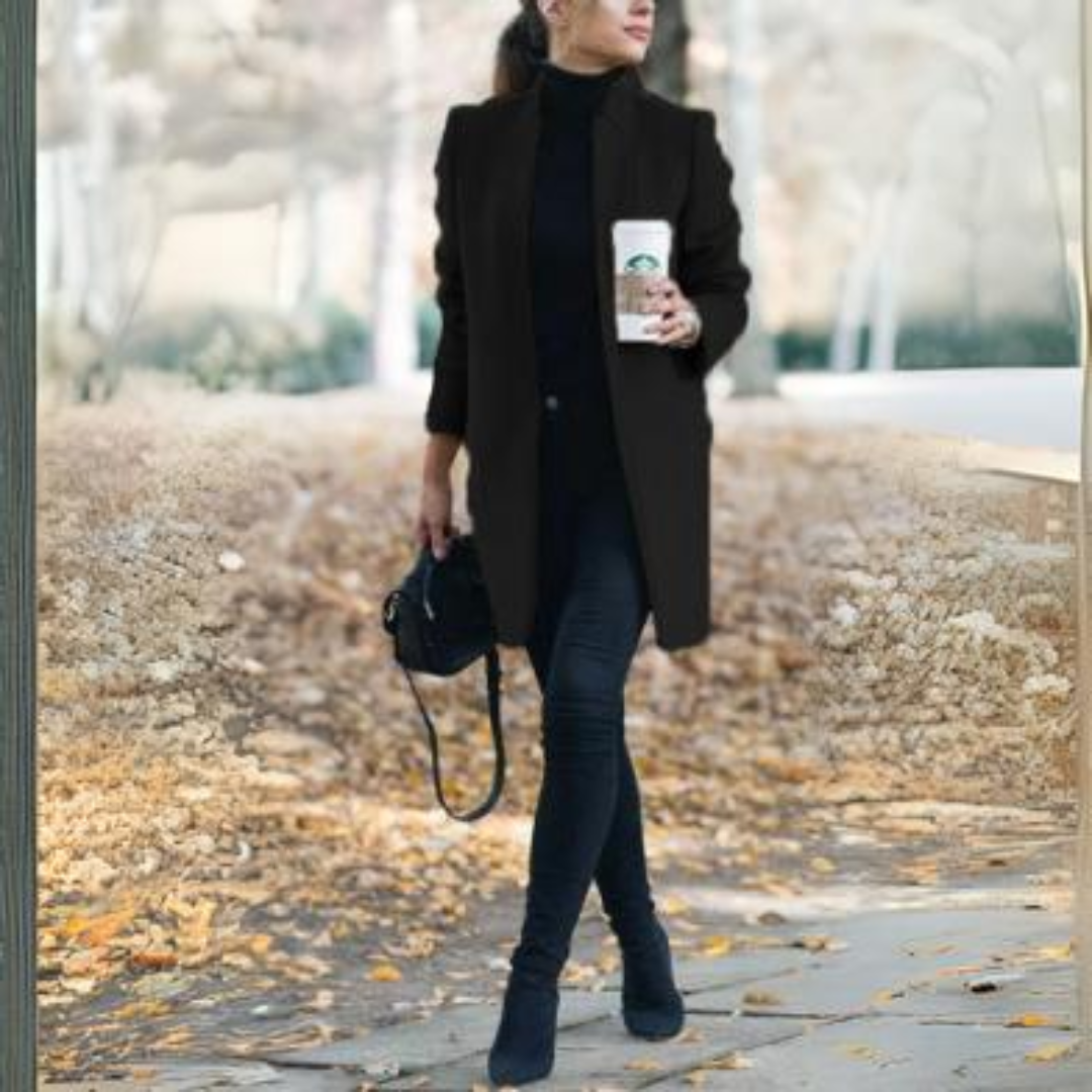 Élégant Manteau d'Hiver pour Femme Chic Intemporel