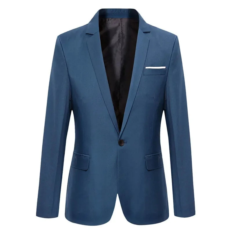 Blazers modernes pour homme, coupe slim