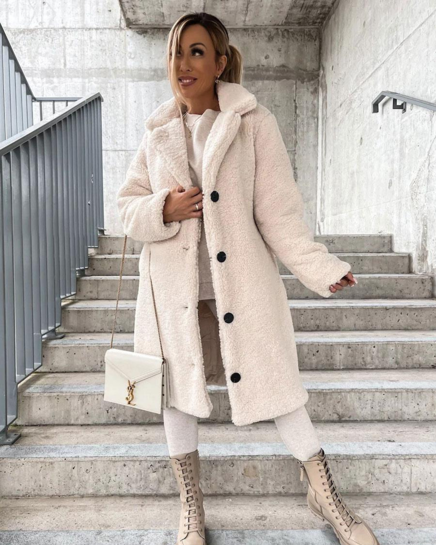 Manteau teddy doux qualité super douce