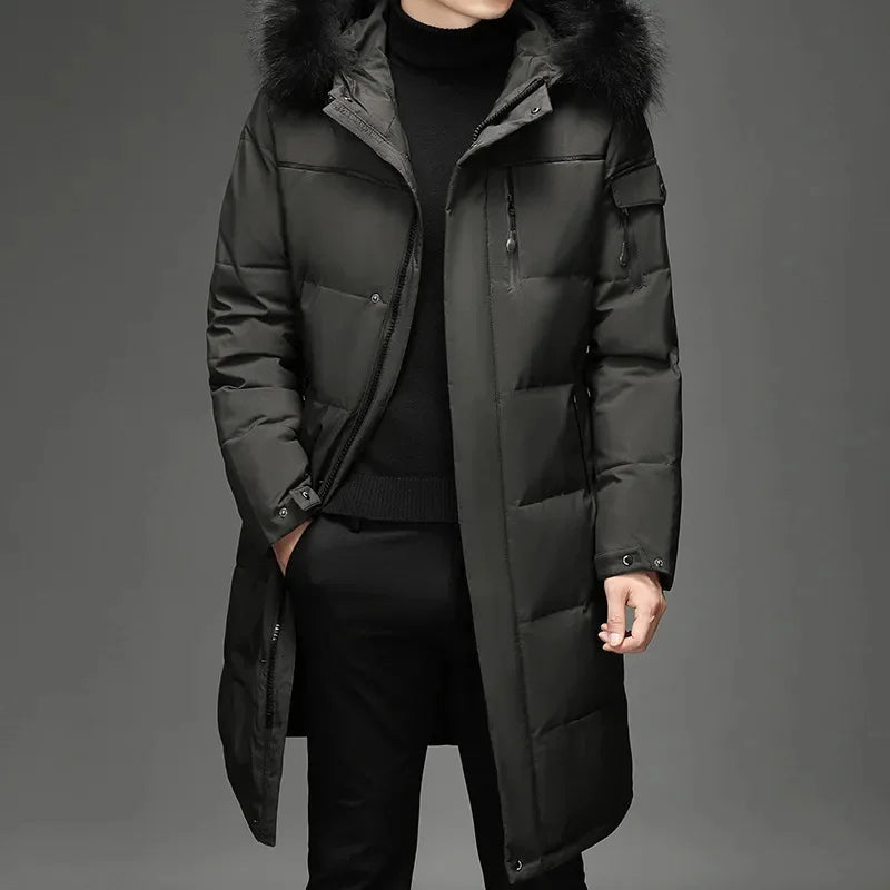 Parka Homme Design Moderne Élégant