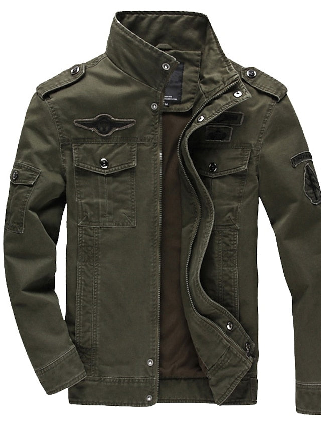 Blouson bombardier décontracté pour homme