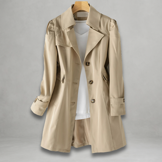 Modischer Frühlingsmantel Damen Trenchcoat - IdealeKleiden