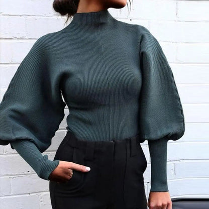 Pulls chauds pour femmes à manches longues d'hiver