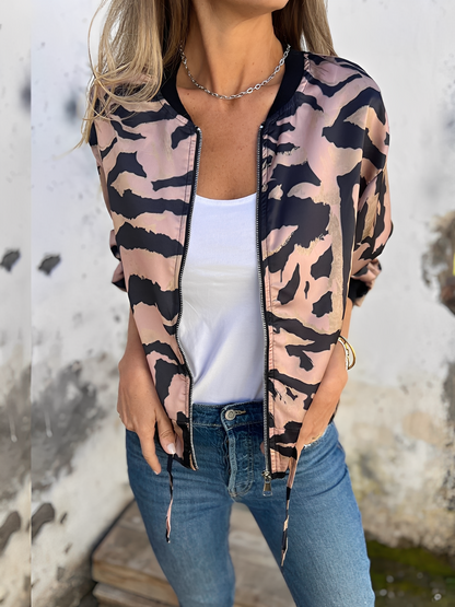 Veste femme élégante Fermeture éclair Design moderne