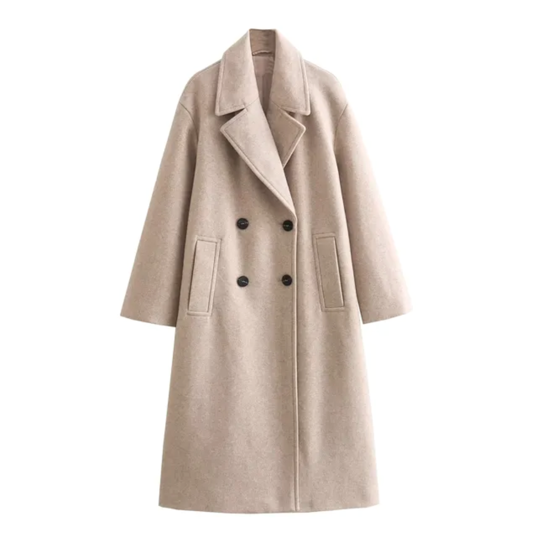 Manteau d'hiver élégant Écharpe femme