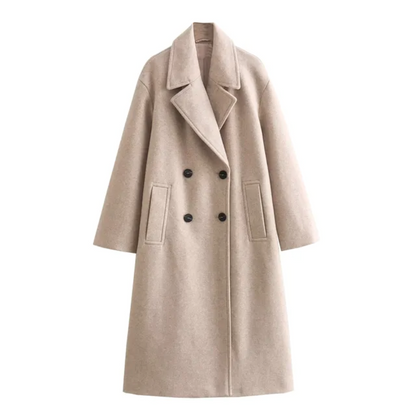 Manteau d'hiver élégant Écharpe femme