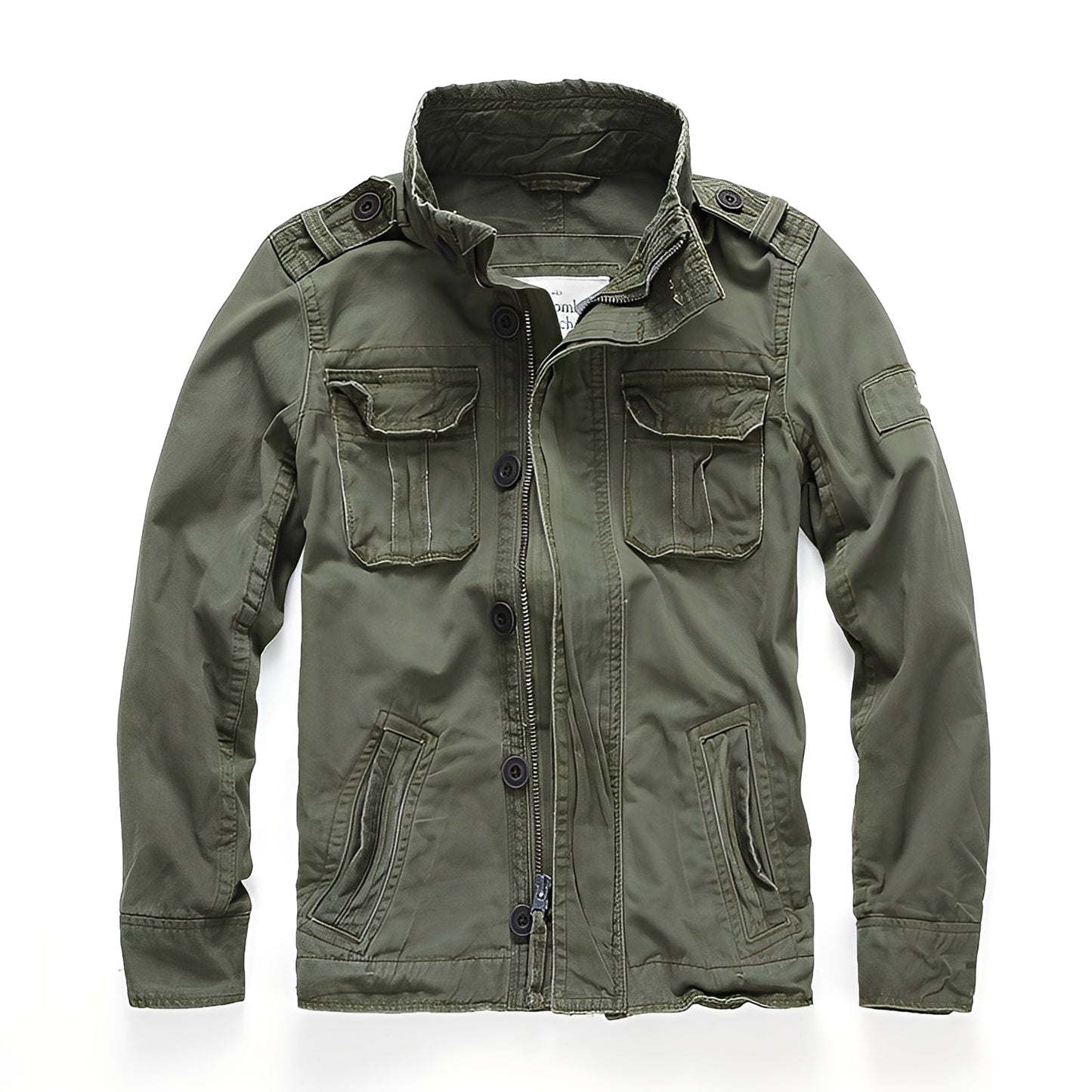 Veste en jean classique pour homme avec poches