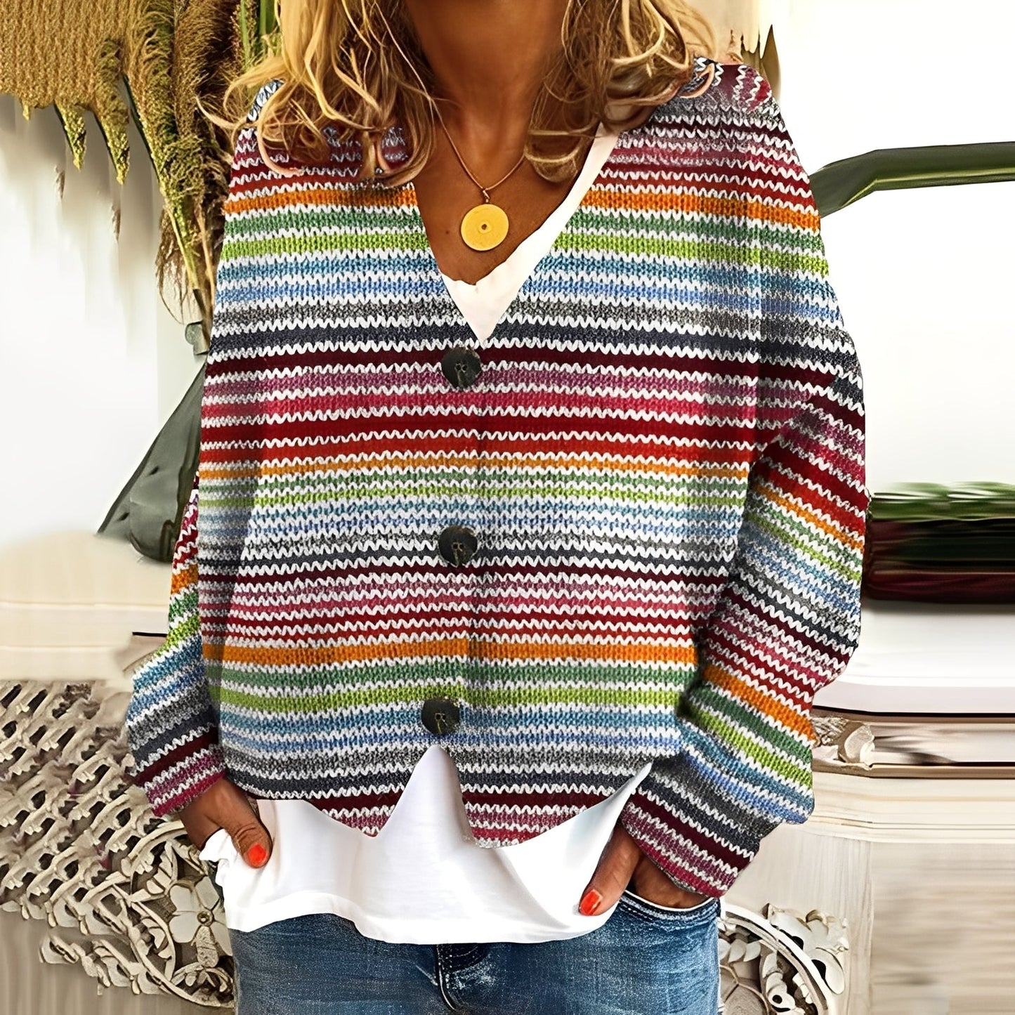 Pull-over femme Motif Doux Confortable