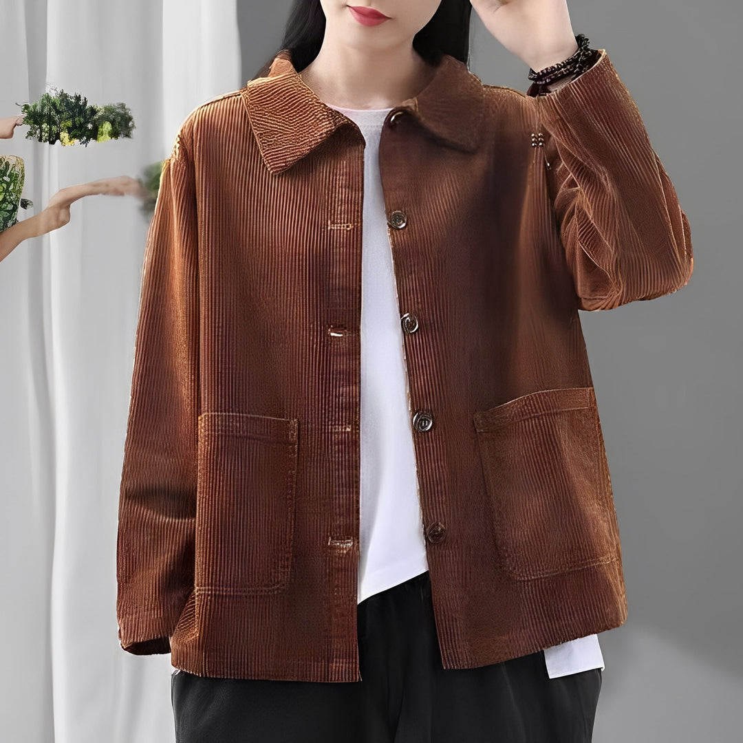 Veste de loisirs pratique pour femmes avec poches