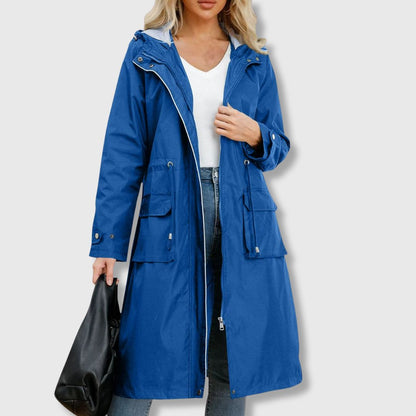 Veste d'hiver pratique à capuche pour femme