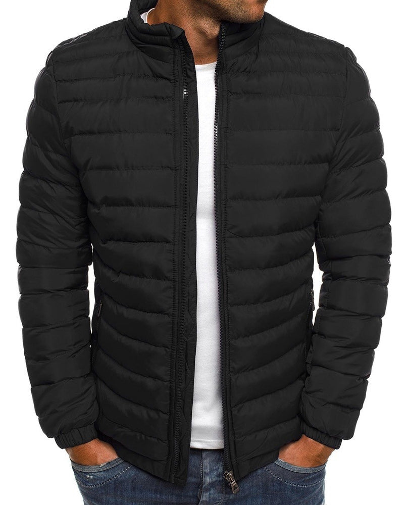 Veste simple à col montant Couleurs variées