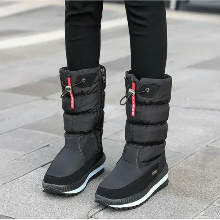 Bottes d'hiver chaudes et isolées