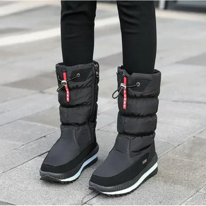 Bottes d'hiver chaudes et isolées