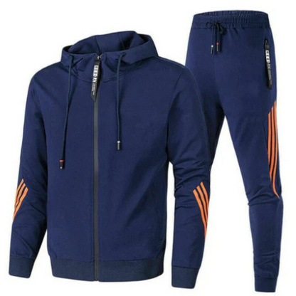 Ensemble sweat à capuche et pantalon de survêtement pour homme style moderne