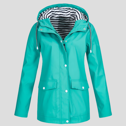 Veste imperméable femme d'extérieur fonctionnelle