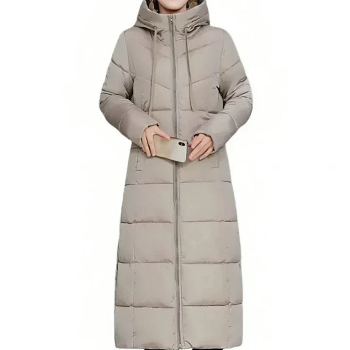 Doudoune longue Douillette Style hivernal
