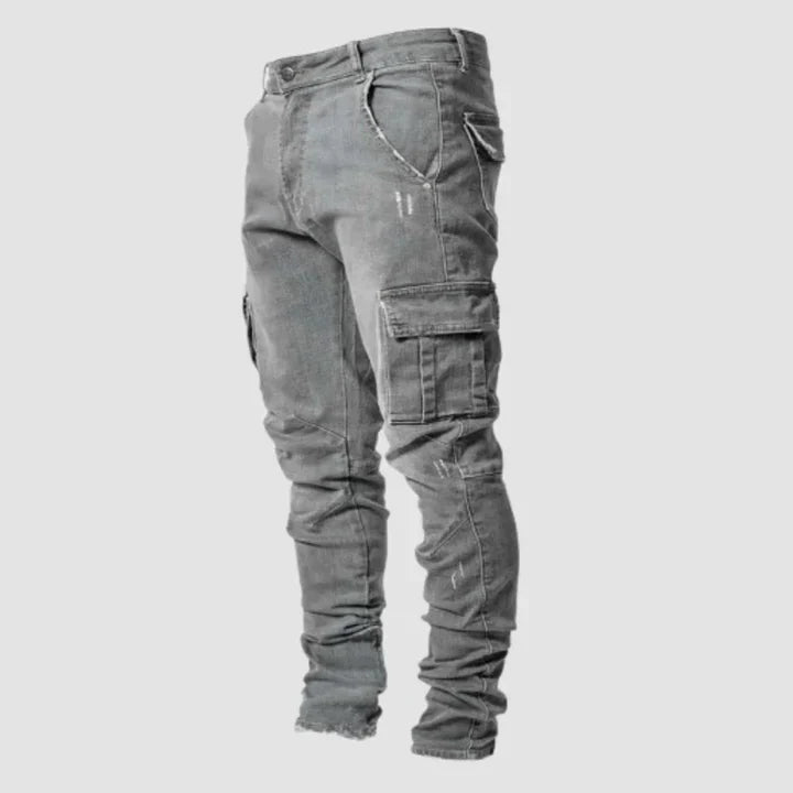 Jean décontracté en denim stretch